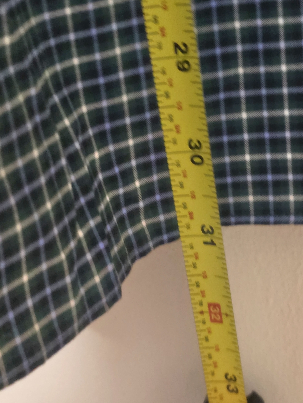 Brooks Brothers Shirt Mens Size XL Blue Green Plaid Nylon Stretch Button Up NWT. - Picture 9 of 16